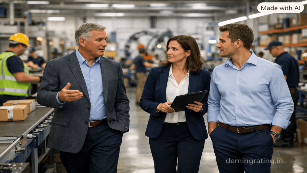 Process Improvement Consulting Process improvement consultant helping a business team optimize workflows and operational efficiency