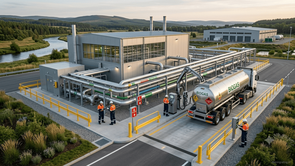 ISO/DTR 23585 biogas transportation and safe utilization