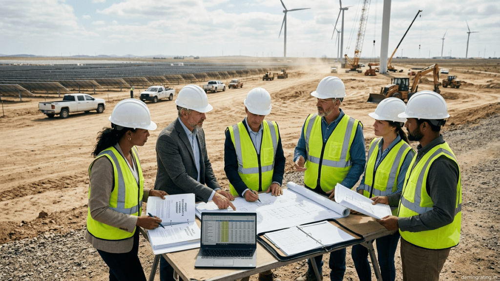 Project Financing Project financing for large-scale infrastructure development with engineers and construction equipment