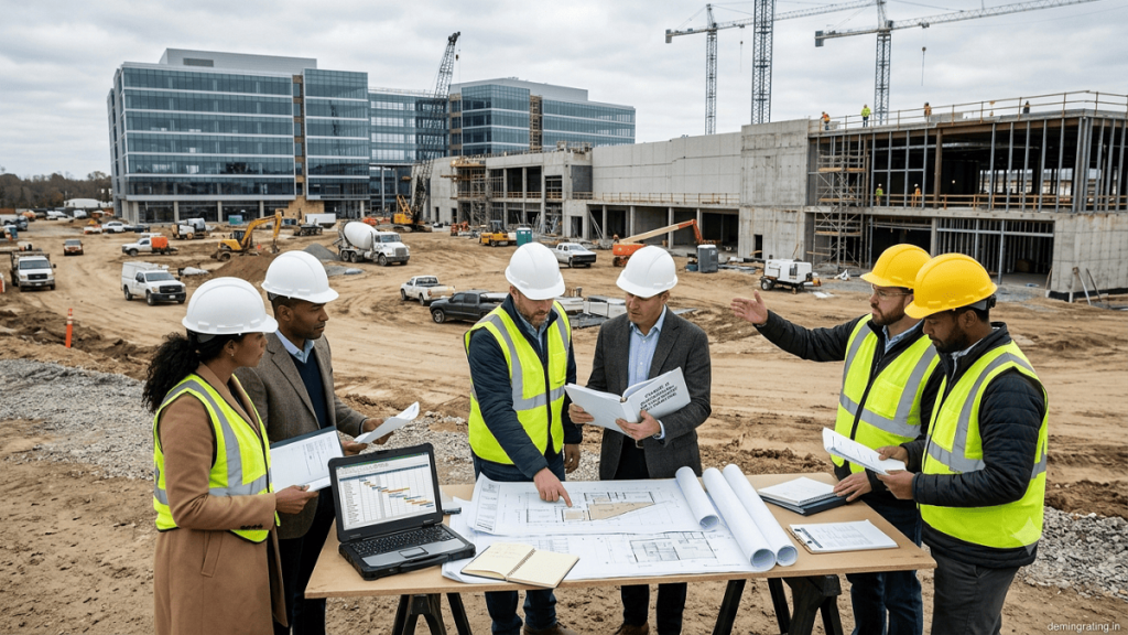 Property development funding for residential and commercial construction projects with developers, engineers, and financial professionals.