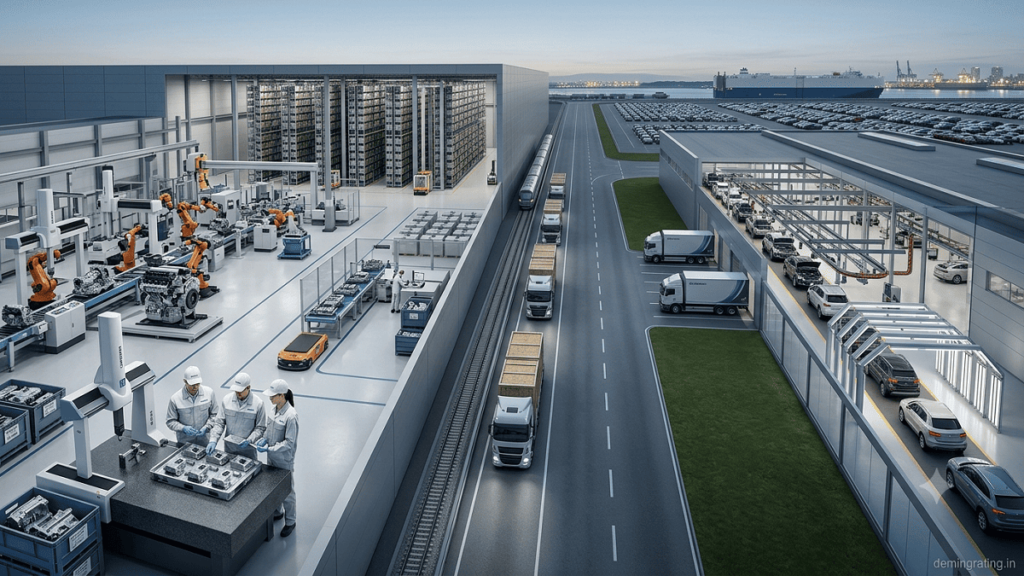 Automotive supply chain quality management and supplier process control