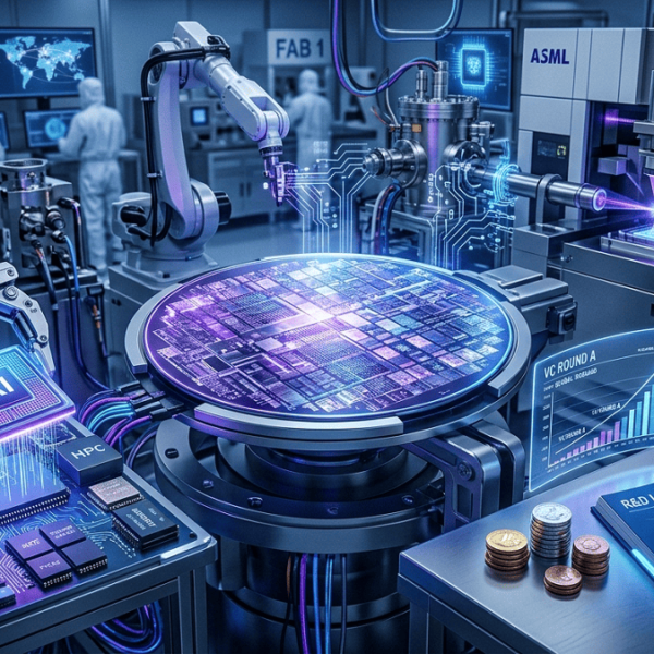 Semiconductor funding supporting chip manufacturing, AI technology, and innovation.